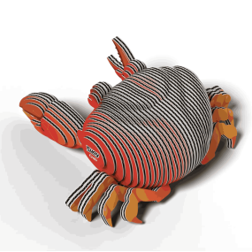 Eugy puzzle Crabe 3D en carton 2