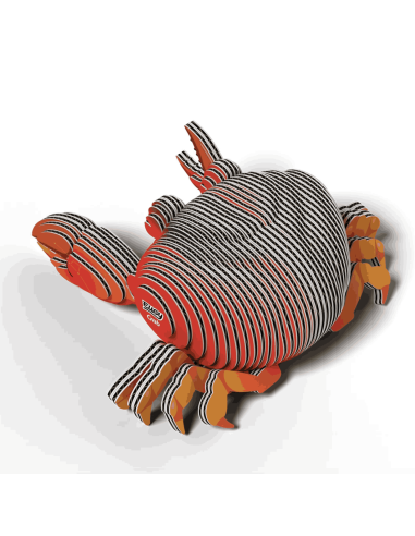 Eugy puzzle Crabe 3D en carton