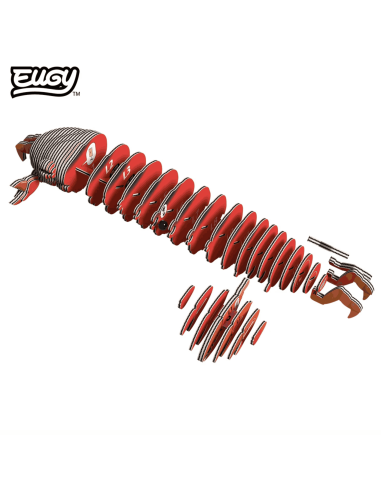 Eugy puzzle Crabe 3D en carton