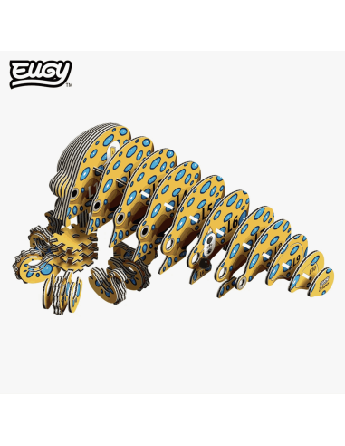 Eugy puzzle Poulpe 3D en carton