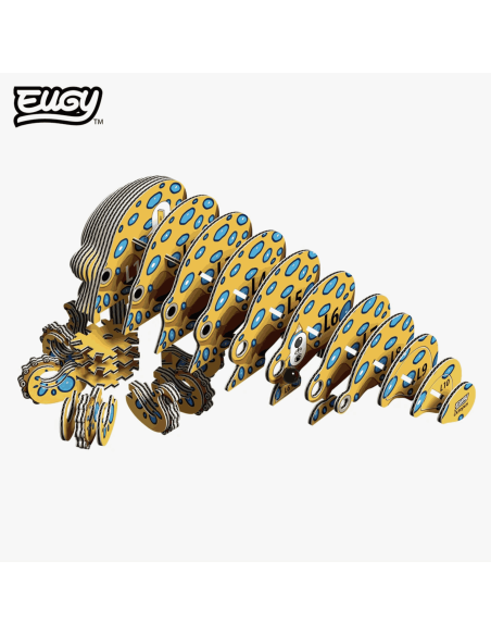 Eugy puzzle Poulpe 3D en carton