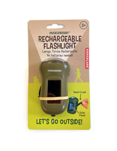 Lampe torche rechargeable Huckleberry - Kikkerland