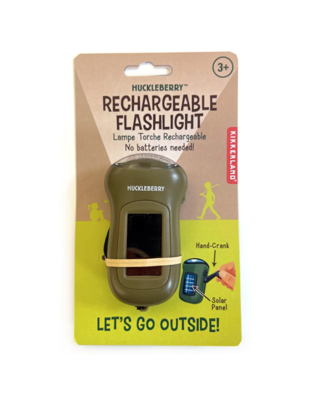Lampe torche rechargeable Huckleberry - Kikkerland