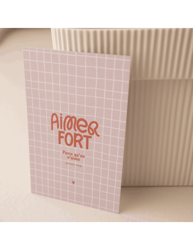 Carte Aimer fort - Zakuw