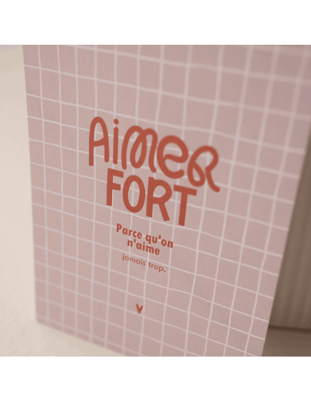 Carte Aimer fort - Zakuw