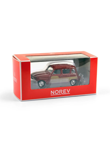 Renault 4 Parisienne 1966 Marron 1/54 - Norev
