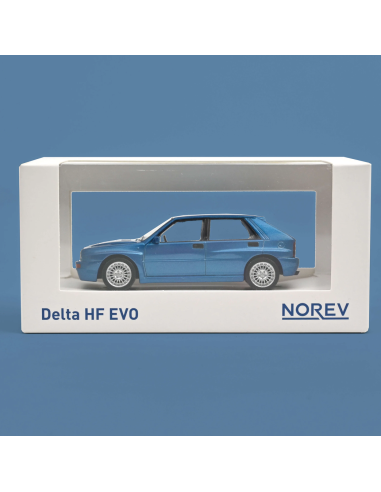 Lancia Delta HF Evo 2 1993 Bleu Lagos - Norev