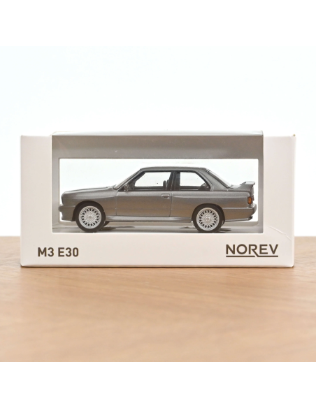 BMW M3 E30 de 1986 Argent - Norev