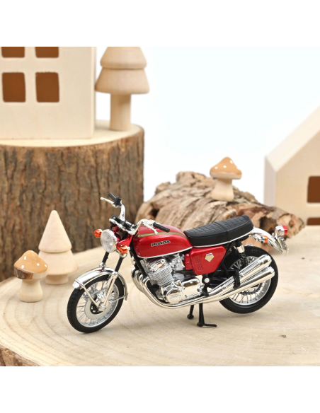 Moto Honda CB750 1969 Rouge métallisé 1/18 - Norev