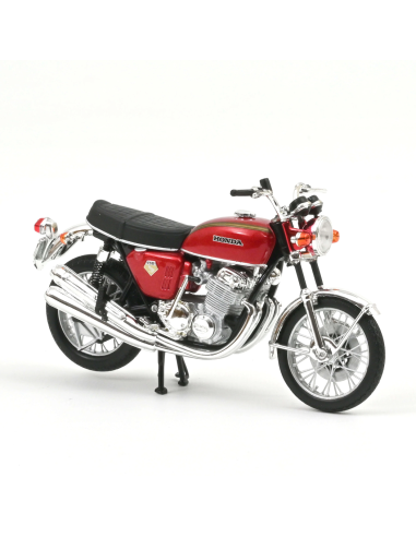 Moto Honda CB750 1969 Rouge métallisé 1/18 - Norev