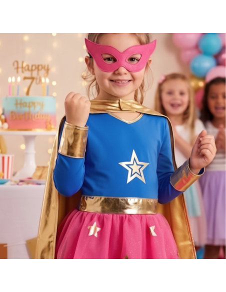 Déguisement Wonder Girl 7/8 ans - Labay