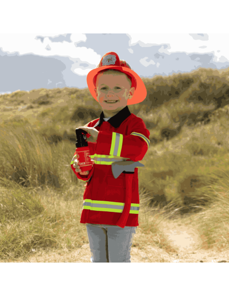 Déguisement de pompier 5/7 ans - Labay