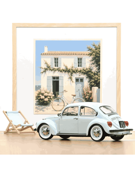 Volkswagen 1303 Coccinelle 1973 bleu ciel 1/18 - Norev