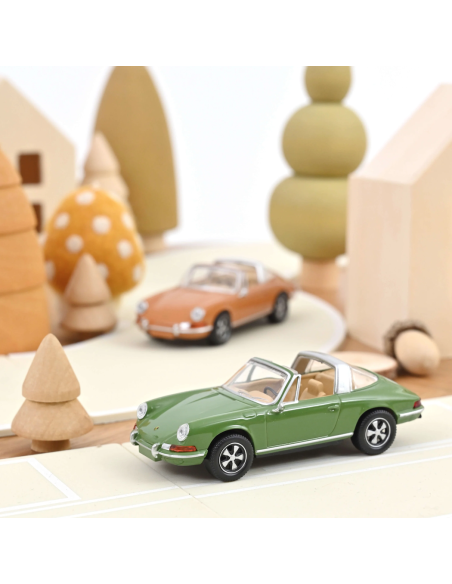 Porsche 911 Targa 1969 vert olive - Norev