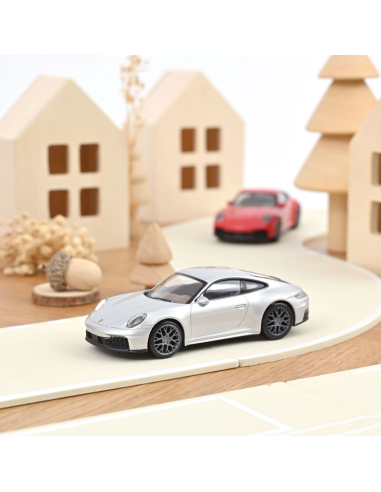 Porsche 911 GTS 2024 Gris Argent polaire - Norev