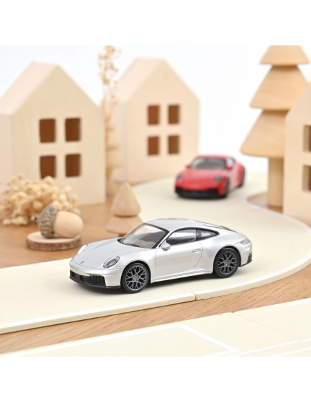 Porsche 911 GTS 2024 Gris Argent polaire - Norev