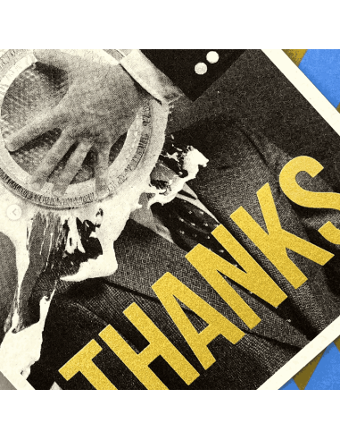 Carte vintage "Thanks" - Atelier Kencre