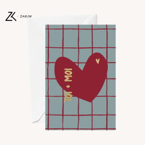 Carte Toi + Moi - Zakuw