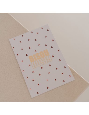 Carte Bisou Bisou - Zakuw