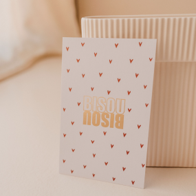 Carte Bisou Bisou - Zakuw 2