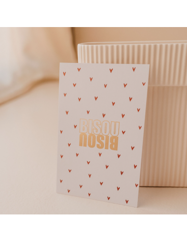 Carte Bisou Bisou - Zakuw