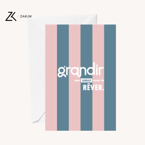 Carte Grandir - Zakuw