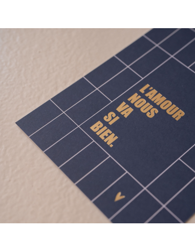 Carte L'amour nous va si bien - Zakuw