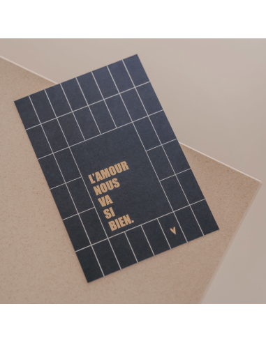 Carte L'amour nous va si bien - Zakuw