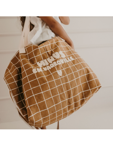 Sac XL "Minus en vadrouille" square  - Zakuw