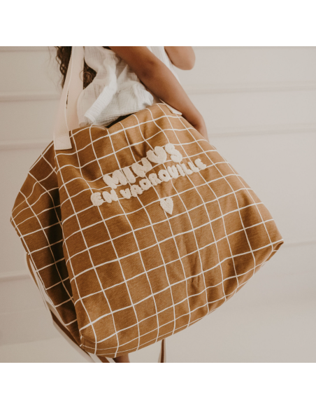 Sac XL "Minus en vadrouille" square  - Zakuw