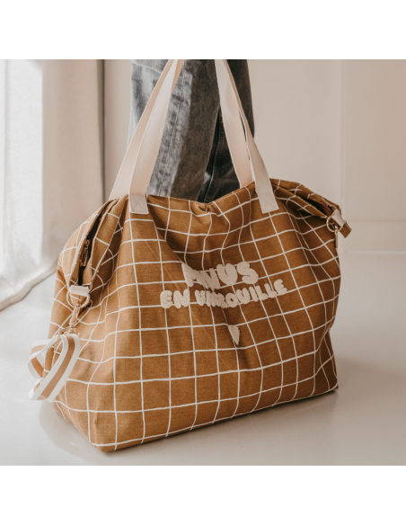 Sac XL "Minus en vadrouille" square  - Zakuw