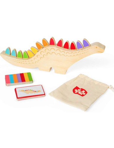 Jeu de séquençage en bois Dinosaure - Bigjigs
