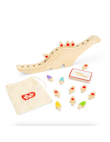 Jeu de séquençage en bois Dinosaure - Bigjigs