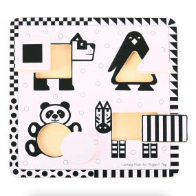 Puzzle encastrement N&B - Bigjigs 2