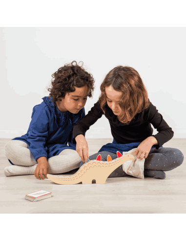 Jeu de séquençage en bois Dinosaure - Bigjigs
