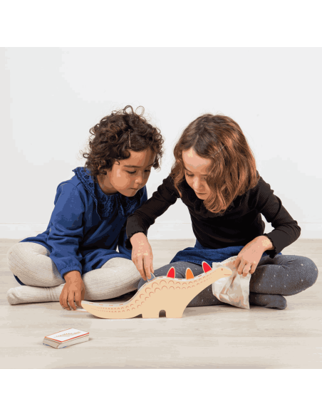 Jeu de séquençage en bois Dinosaure - Bigjigs