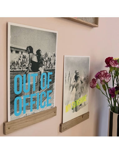 Carte vintage "Out of office" - Atelier Kencre