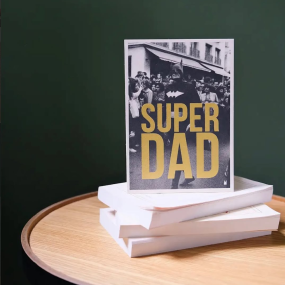 Carte vintage "Superdad" - Atelier Kencre 2