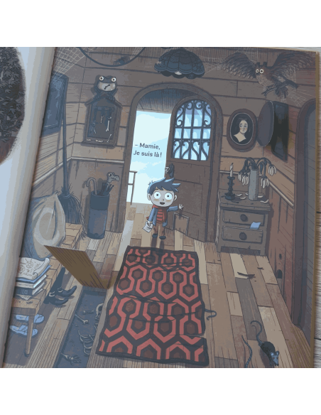 Livre L'effroyable et fantastique maison de mamie - Bayard