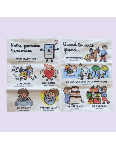 Livre d'éveil à froisser "Mamie pour la vie" -...