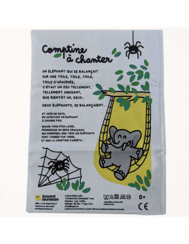 Livre d'éveil à froisser "Sacrés animaux" - Gazette des bébés