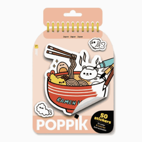 Stickers à colorier Kawai Japan - Poppik