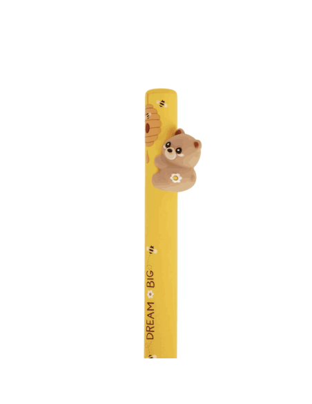 Stylo à bille rétractable Free hugs Teddy bear - Legami