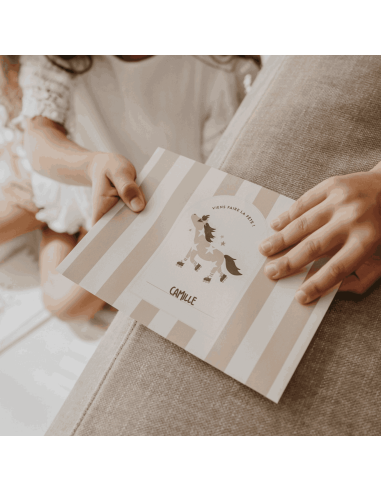 Set de 10 invitations Poney Billy - Zakuw