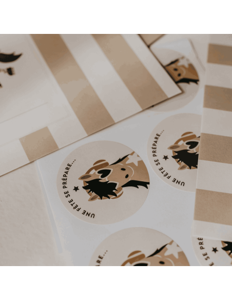 Set de 10 invitations Poney Billy - Zakuw