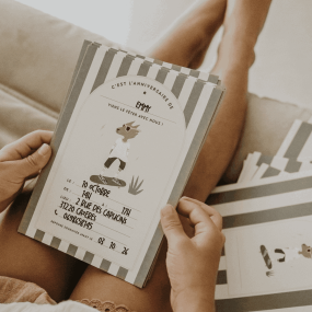 Set de 10 invitations Renard Max - Zakuw 2