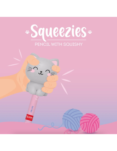 Crayon anti-stress Kitty Squeezies - Legami