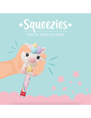 Crayon anti-stress Licorne Squeezies - Legami