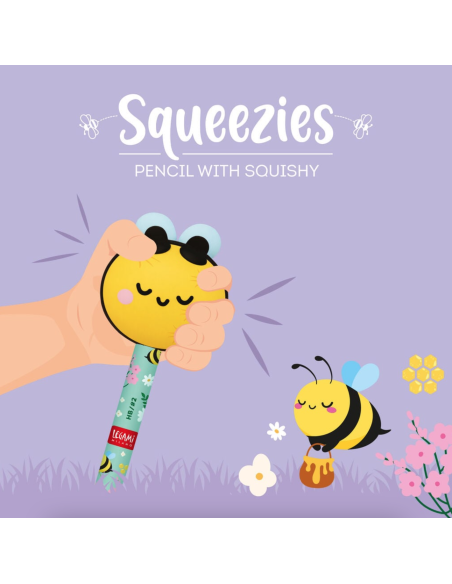 Crayon anti-stress Abeille Squeezies - Legami
