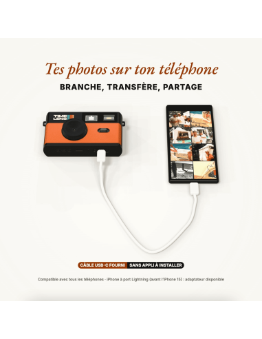Appareil photo marron Brown - Time Lens